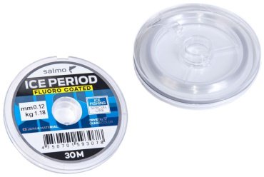Рыболовная леска Salmo Ice Period Fluoro Coated 0.12 мм прозрачный купить,NaN