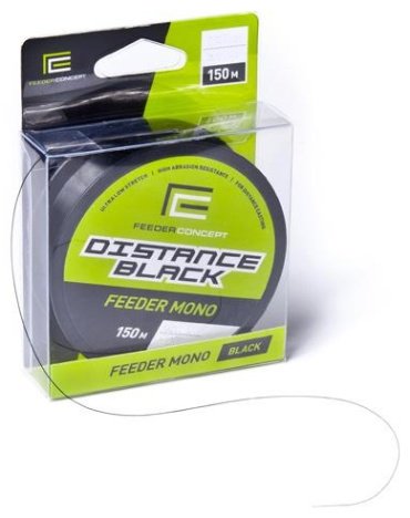 Рыболовная леска Feeder Concept Distance Black 0.25 мм черный купить,NaN