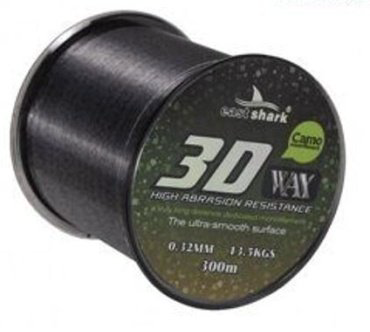 Рыболовная леска EastShark Wax CAMO 0.25 мм серый купить,NaN