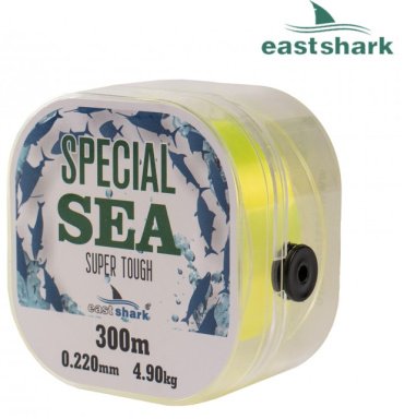 Рыболовная леска EastShark 1020620 0.2 мм желтый
