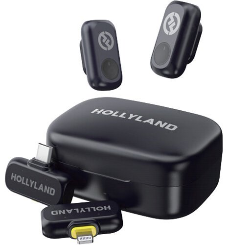 Микрофон Hollyland LARK A1 Combo черный