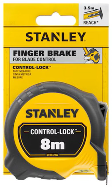 STANLEY рулетка строительная STHT37232-0, 8 м х 25 мм купить,NaN