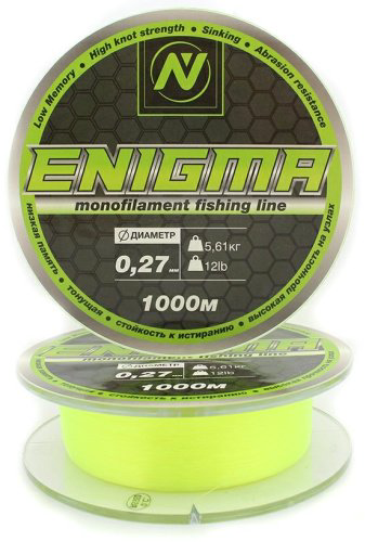 Рыболовная леска VN Tackle VN-046027 0.27 мм желтый купить,NaN