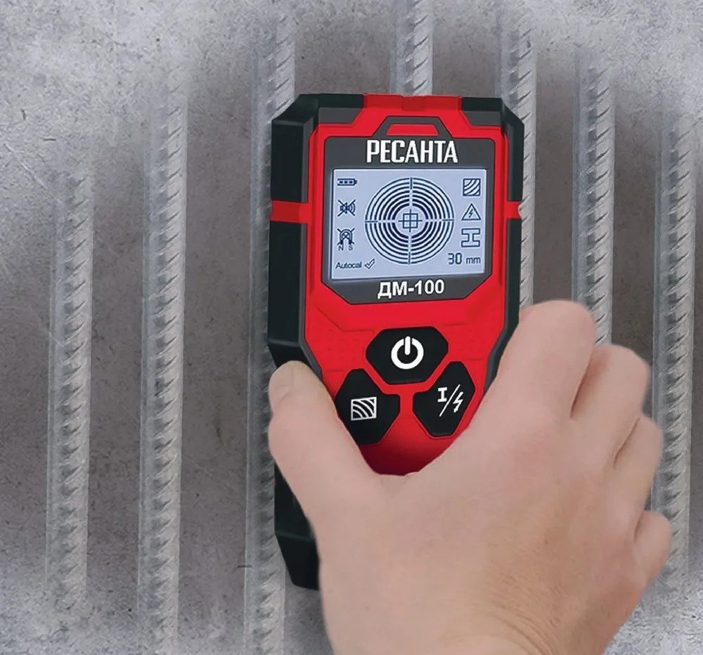 Детектор Ресанта с дисплеем ДМ-100 купить,0
