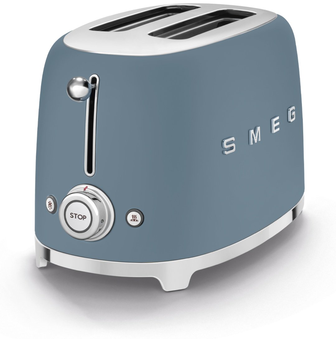Тостер Smeg TSF01SBMEU синий купить,0