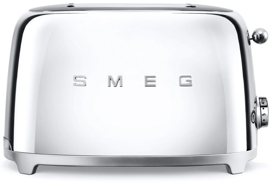 Тостер Smeg TSF01SSEU серебристый