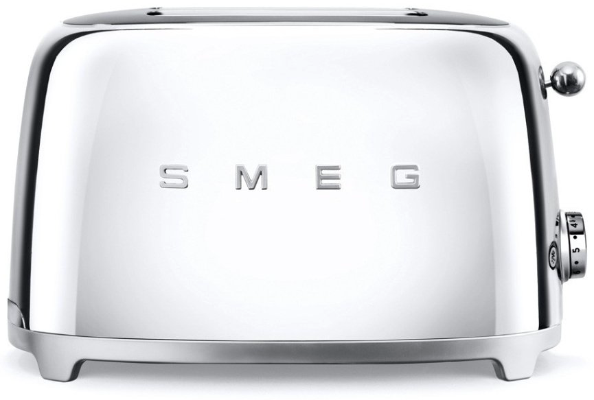 Тостер Smeg TSF01SSEU серебристый купить,NaN