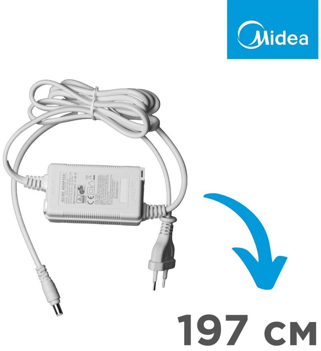 Очиститель воздуха Midea KJ200G-Z41 белый, черный - ForteMarket Очиститель воздуха Midea KJ200G-Z41 белый, черный купить,0