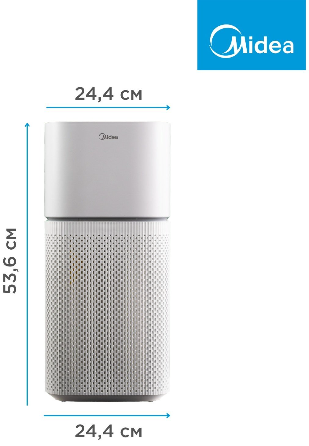Очиститель воздуха Midea KJ400G-Z1 PRO белый, черный купить,69990