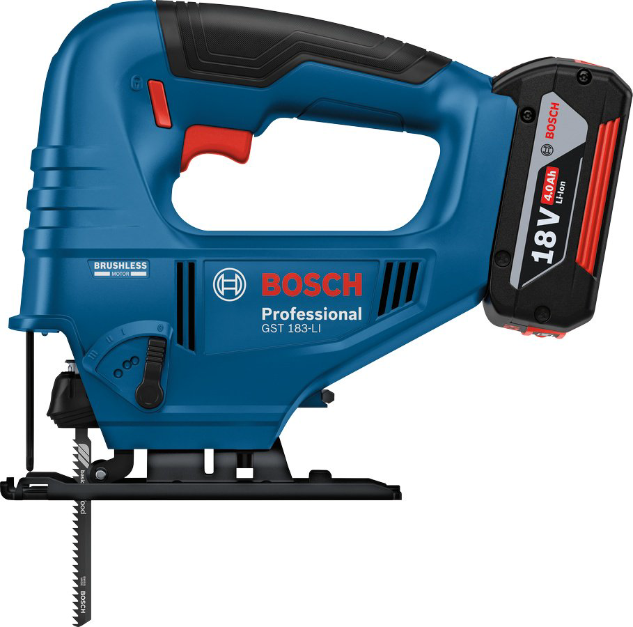 Электролобзик аккумуляторный Bosch Professional GST 183-LI, 06015B7022 купить,125980