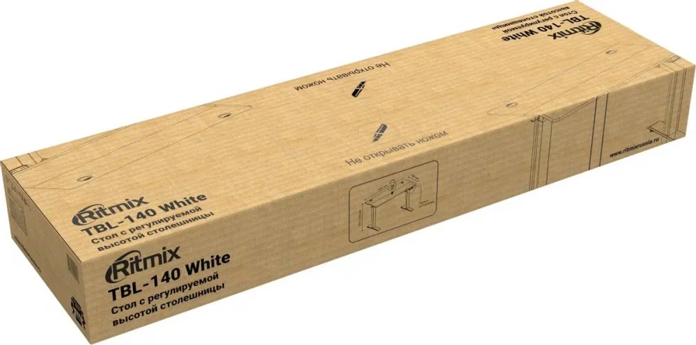 Компьютерный стол Ritmix TBL-140, 140x60x70 см, белый - ForteMarket Компьютерный стол Ritmix TBL-140, 140x60x70 см, белый купить,0