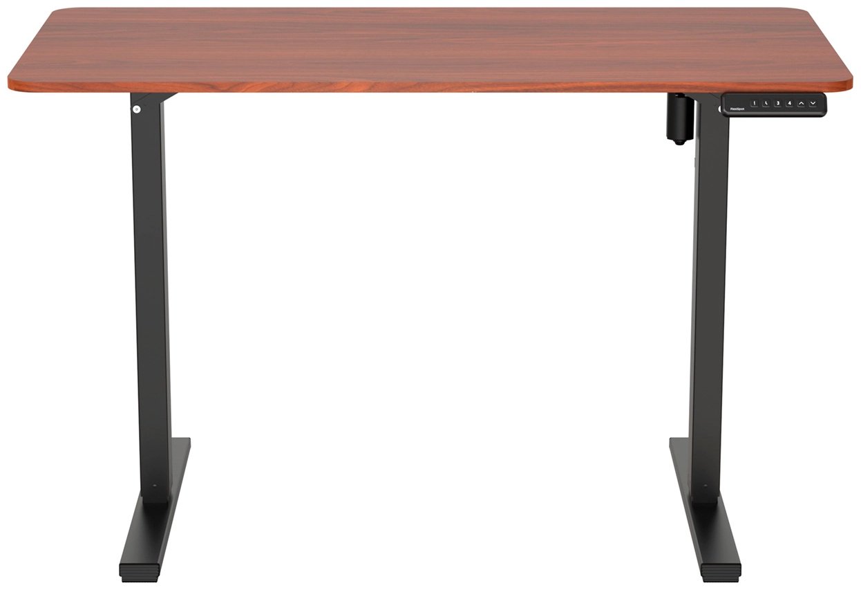 Стол компьютерный FLEXISPOT FQ2-BMA-1260, 75х60x75 см, черный, коричневый купить,NaN