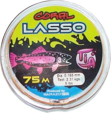 Рыболовная леска Namazu Pro TiA Coral Lasso 0.234 мм оранжевая купить,NaN