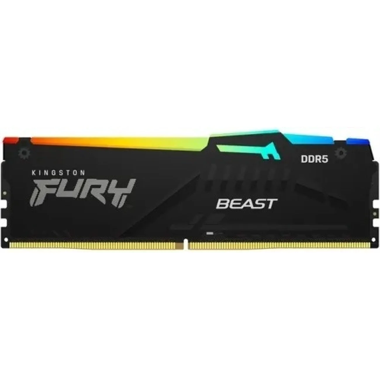 Оперативная память Kingston DRAM 16GB 5600MT/s DDR5 CL36 DIMM FURY Beast RGB EXPO