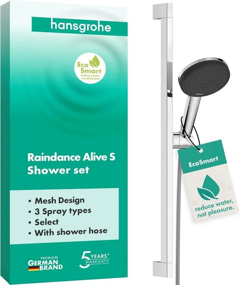 Hansgrohe душевой набор (гарнитур) Raindance Alive Select S 24600000 - ForteMarket Hansgrohe душевой набор (гарнитур) Raindance Alive Select S 24600000 купить,0