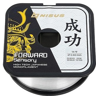 Рыболовная леска Nisus N-FS-0600-100 0.6 мм прозрачный