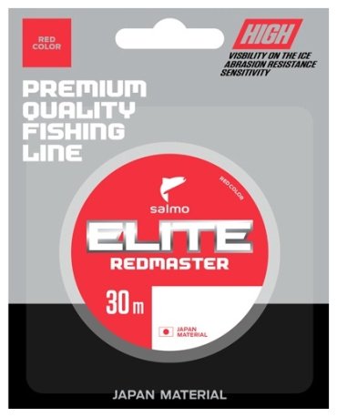 Рыболовная леска Salmo Elite REDMASTER 0.22 мм красный