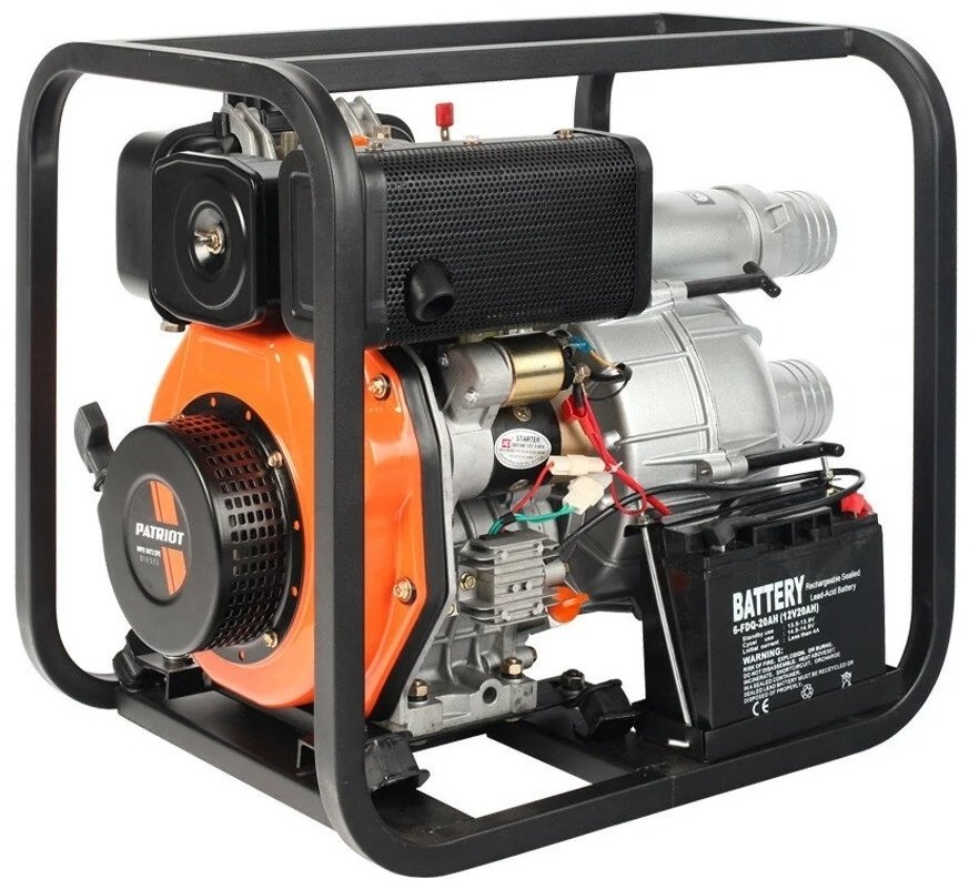 Мотопомпа Patriot MPD 3072 SFE