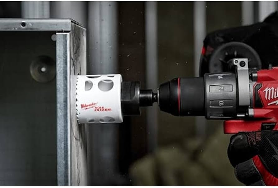 Коронка Milwaukee 49224201 твердосплавная D 19 мм, 22 мм, 25 мм, 29 мм, 32 мм, 10 шт