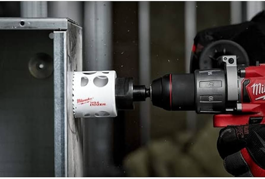 Коронка Milwaukee 49224201 твердосплавная D 19 мм, 22 мм, 25 мм, 29 мм, 32 мм, 10 шт купить,86390
