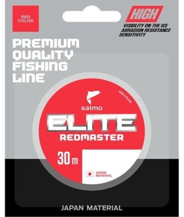 Рыболовная леска Salmo Elite Redmaster 4512-008 0.08 мм красная