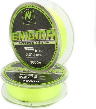 Рыболовная леска VN Tackle VN-046033 0.33 мм желтый