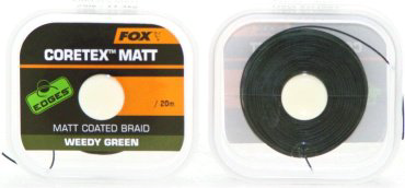 Рыболовный поводок FOX Coretex Edges Matt CAC435 0.5 мм коричневая купить,NaN