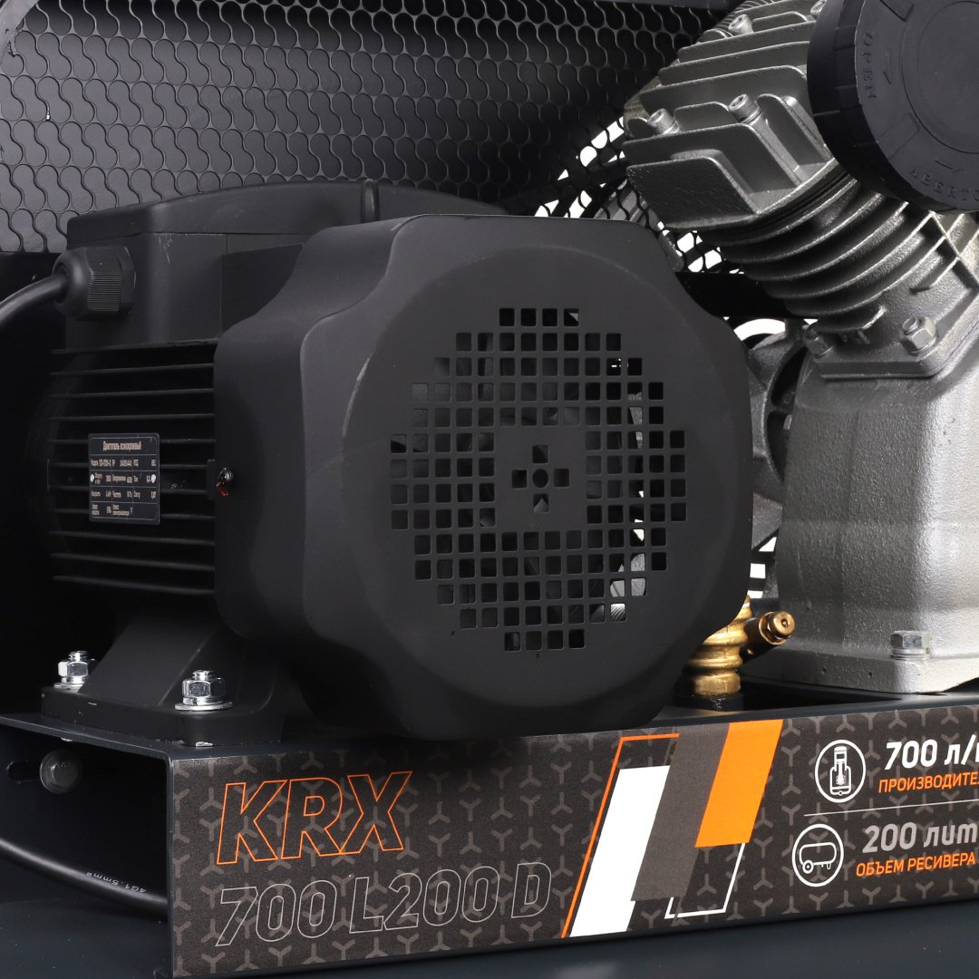 Компрессор масляный Patriot KRX 700 L200 D, 10 бар - ForteMarket Компрессор масляный Patriot KRX 700 L200 D, 10 бар купить,0