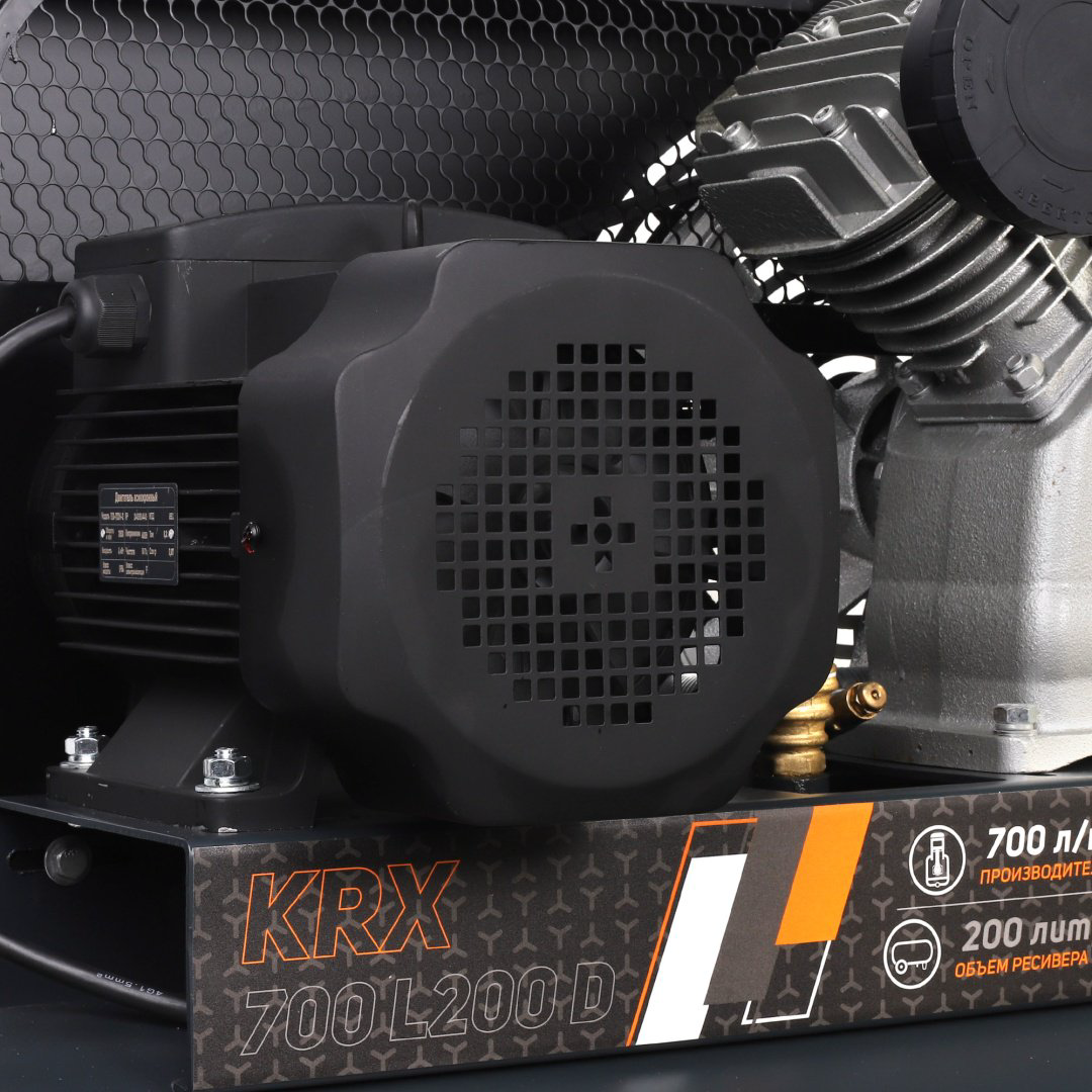 Компрессор масляный Patriot KRX 700 L200 D, 10 бар купить,NaN