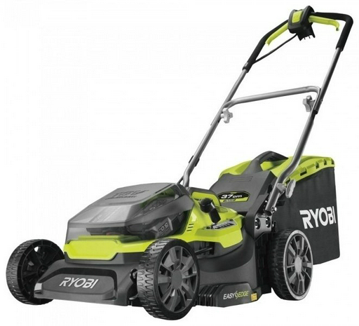 Газонокосилка колесная аккумуляторная RYOBI Газонокосилка гибридная 18В/220В RY18LMH37A-250 5133004583