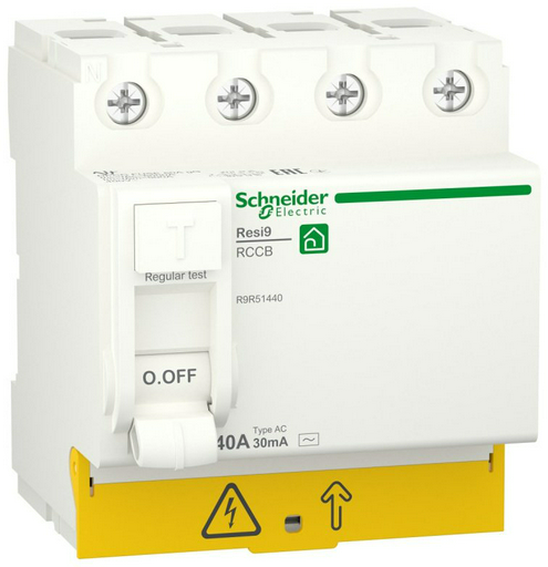 Дифференциальный автомат Schneider Electric AC 40 30 мА класс AC