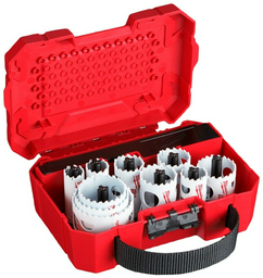 Коронка Milwaukee 49224152 биметаллическая D 19 мм, 57 мм, 14 шт