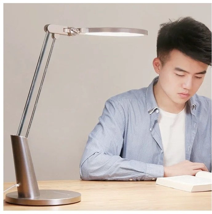 Настольная лампа Yeelight Serene Eye-Friendly Desk Lamp Pro YLTD04YL LED, 14 Вт, металл, пластик купить,NaN