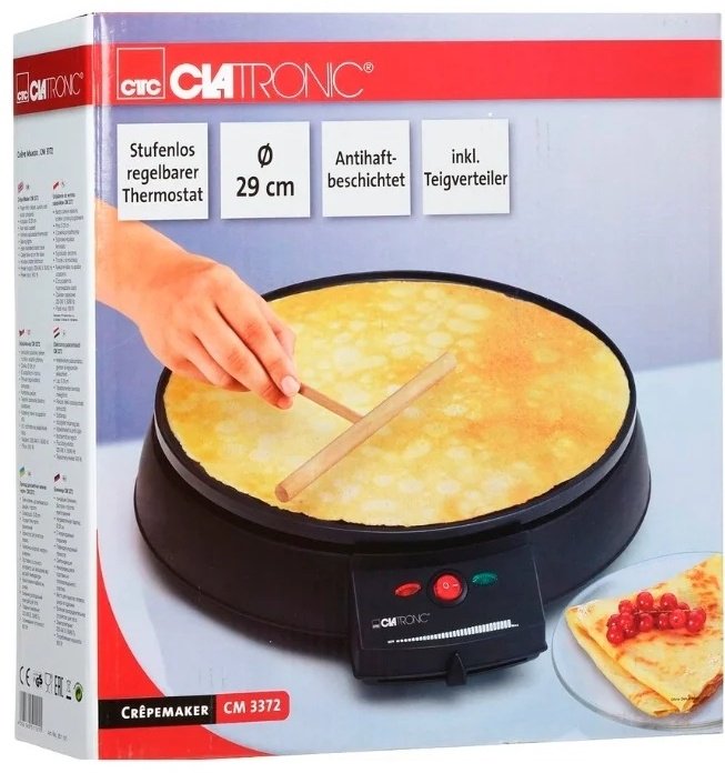 Блинница Блинница Clatronic CM 3372 - ForteMarket Блинница Блинница Clatronic CM 3372 купить,0