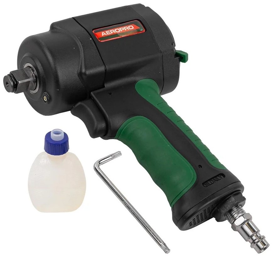 Пневмогайковерт ROCKFORCE ударный Twin Hammer RF-82545 купить,0