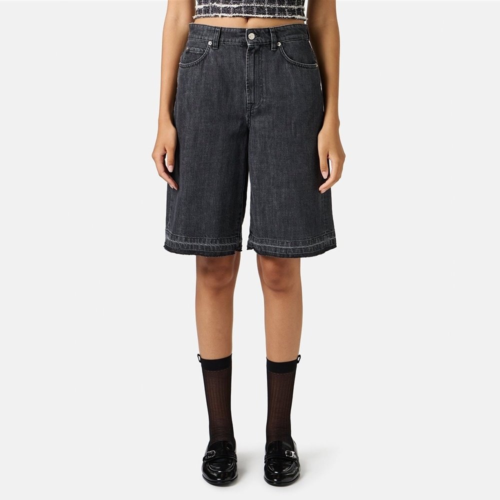 Джинсовые шорты ICEBERG серый - ForteMarket Джинсовые шорты ICEBERG серый купить,0