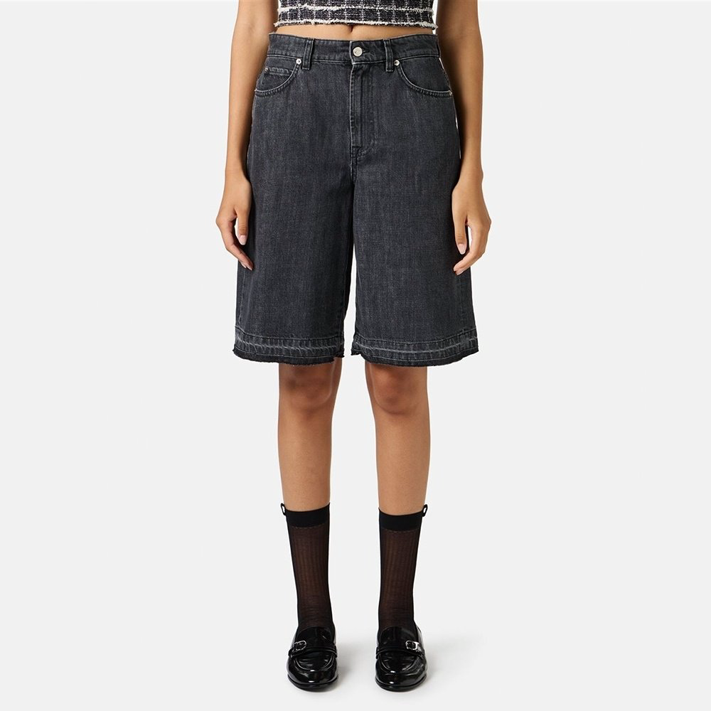 Джинсовые шорты Iceberg W28 серые купить,NaN