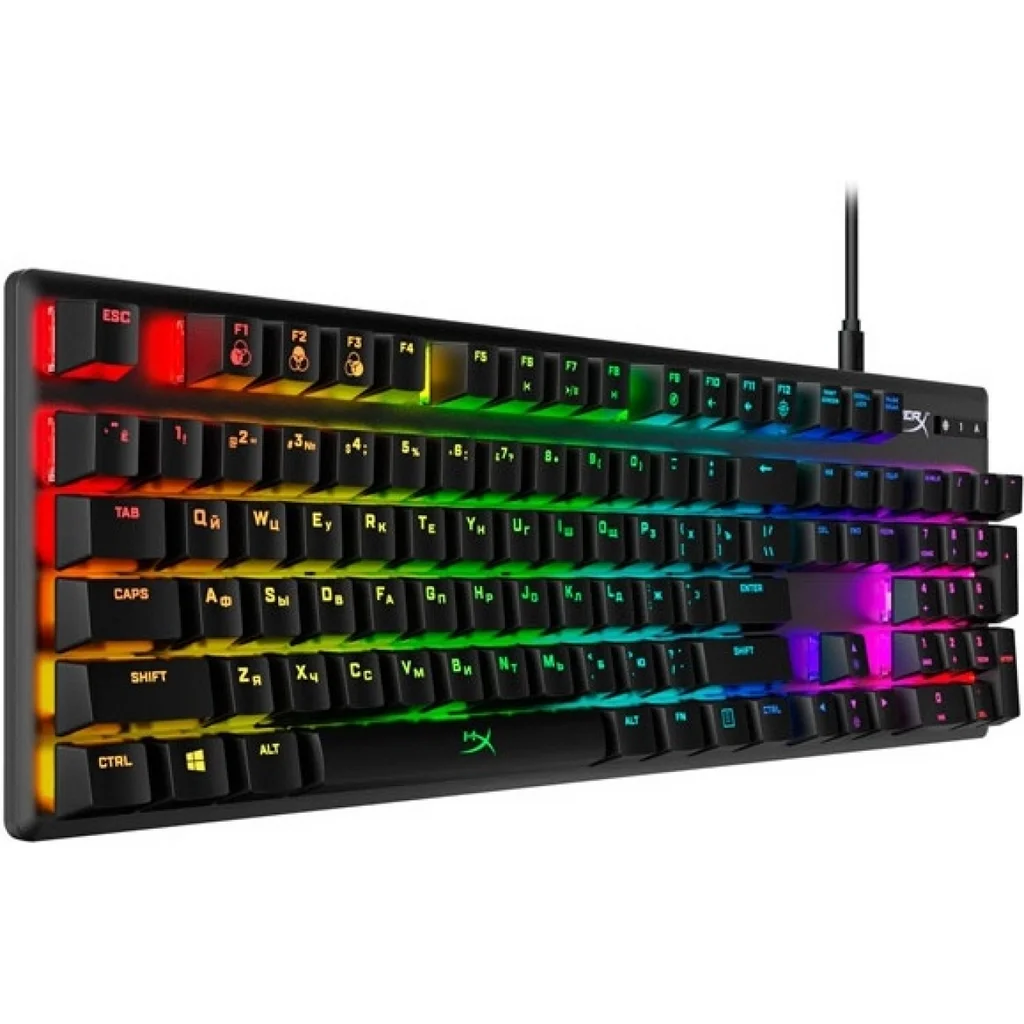 Клавиатура игровая HyperX Alloy Origins 639N5AA#ABA PBT HX Aqua
