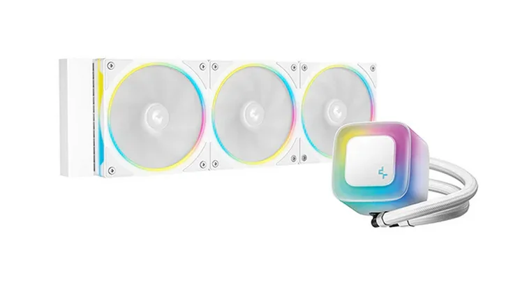 Кулер с водяным охлаждением Deepcool LE360 PRO WH купить,39845