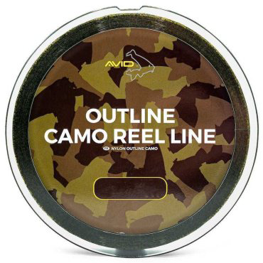 Рыболовная леска Avid Outline Camo Reel Line 0.31 мм камуфляж купить,NaN