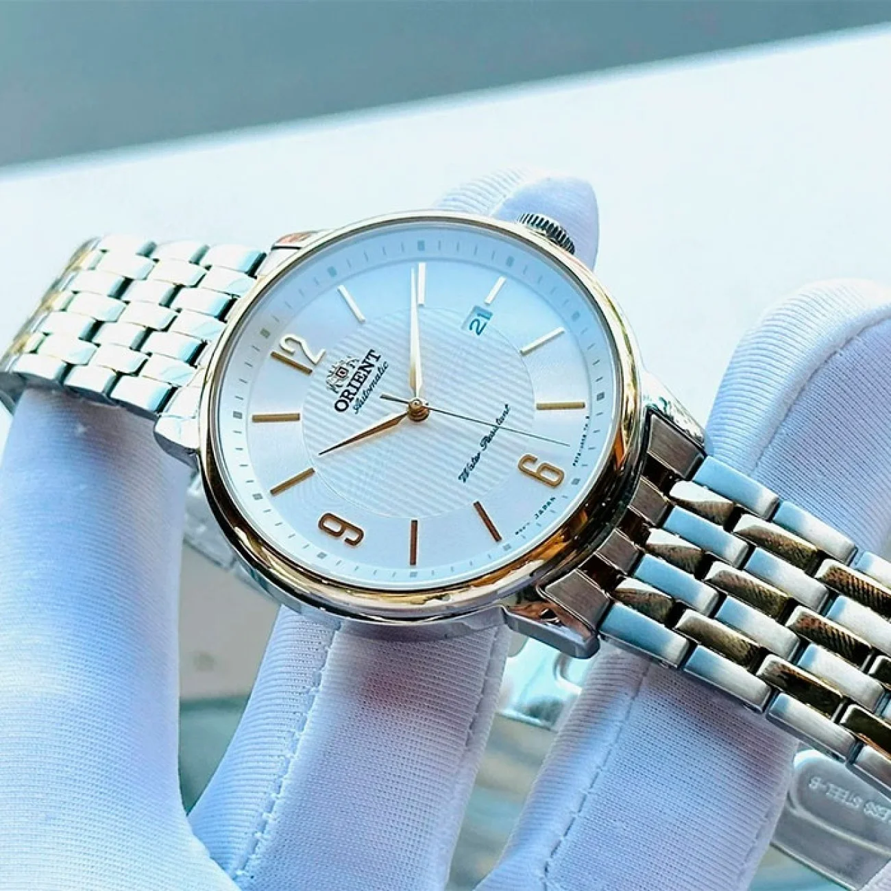 Часы механические Orient Contemporary RA-AC0J07S30B купить,NaN