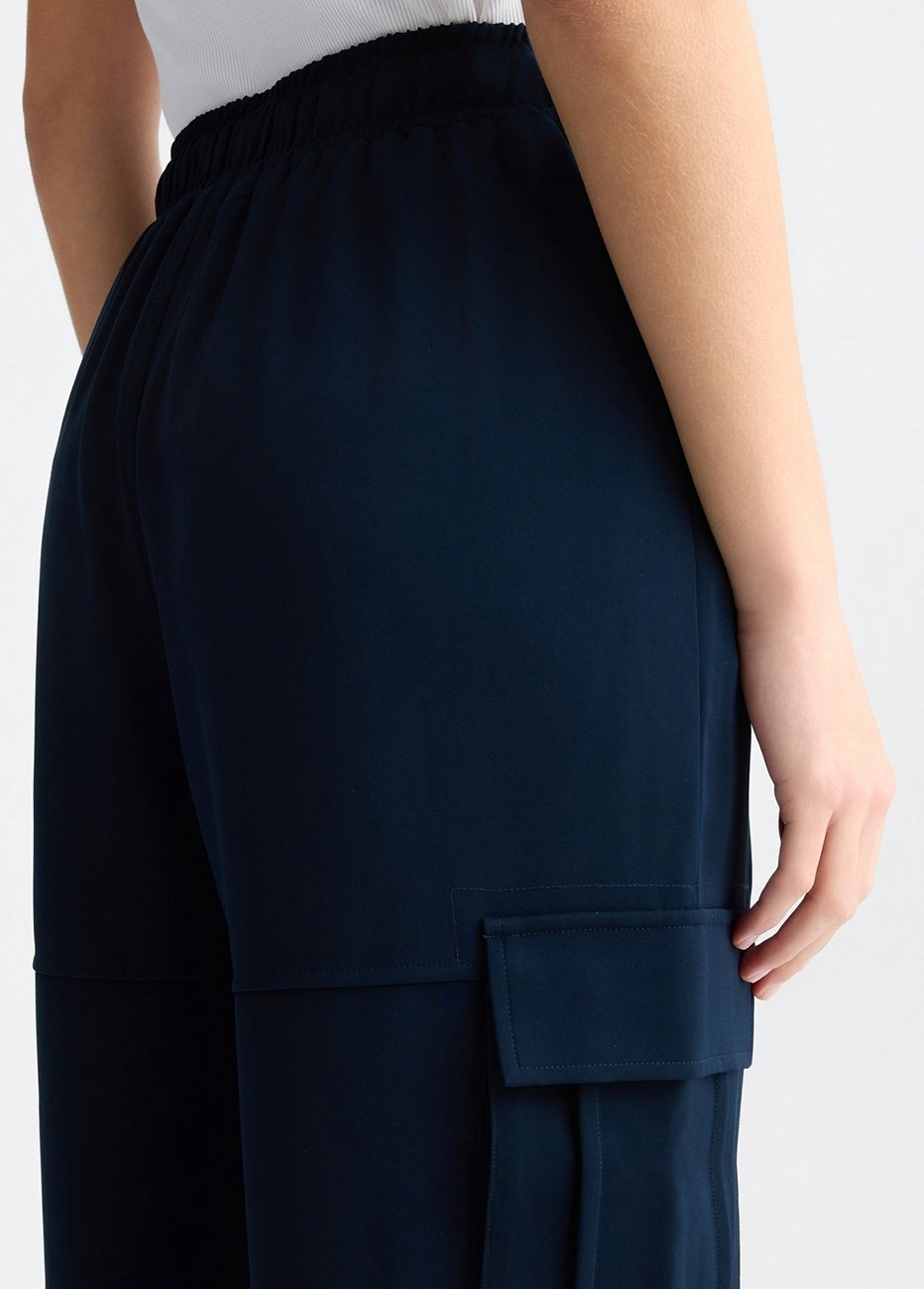 Спортивные брюки Liu Jo XL 48-50 темно-синие купить,50000