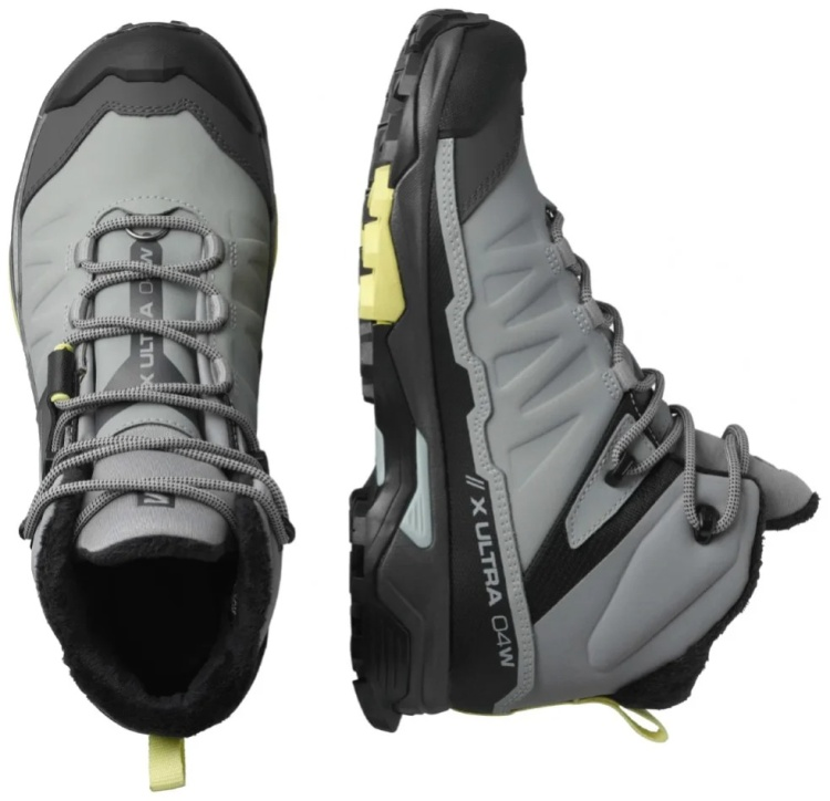 Ботинки Salomon  X ultra 4 mid winter ts cswp серый 4.5 37 1/3  купить,NaN