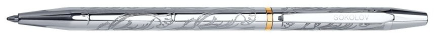 Ручка SOKOLOV 94250006 вес 16.05 г серебро, без вставок купить,NaN