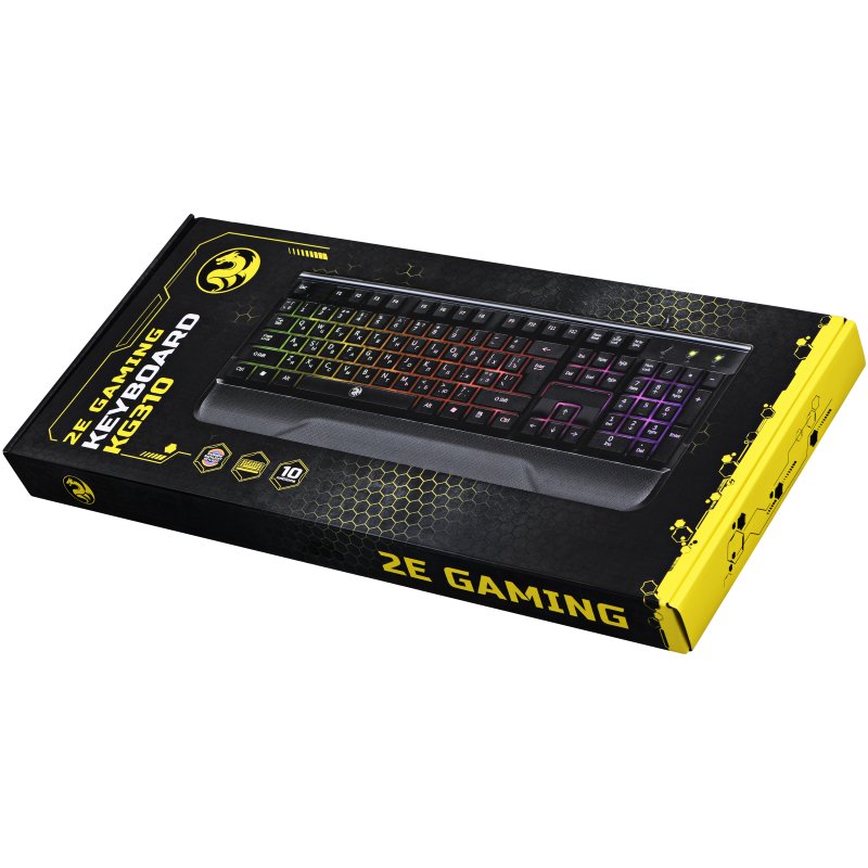 Клавиатура 2E Gaming KG310 черная - ForteMarket Клавиатура 2E Gaming KG310 черная купить,0