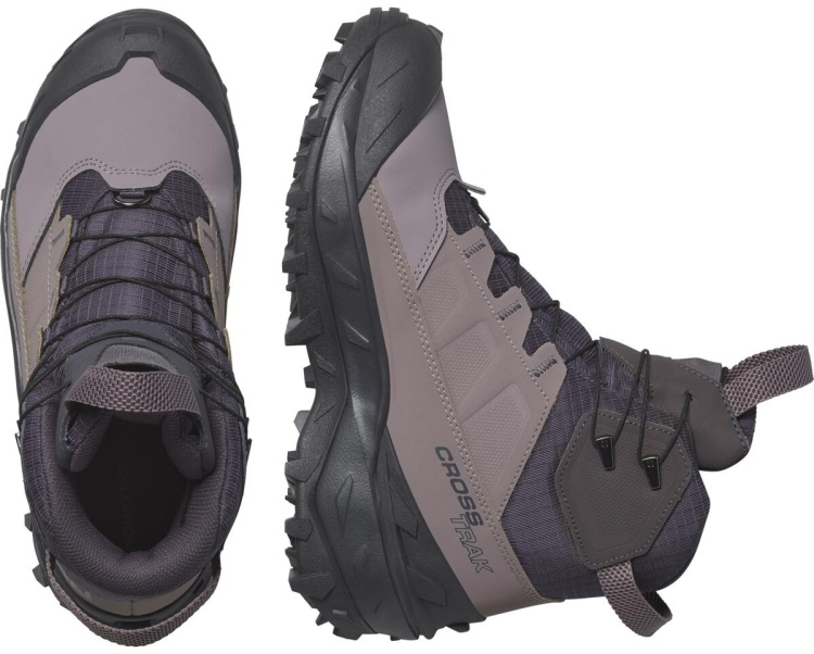 Ботинки Salomon Crosstrak Powder Wp L47569900 бордовый 5 38 купить,NaN