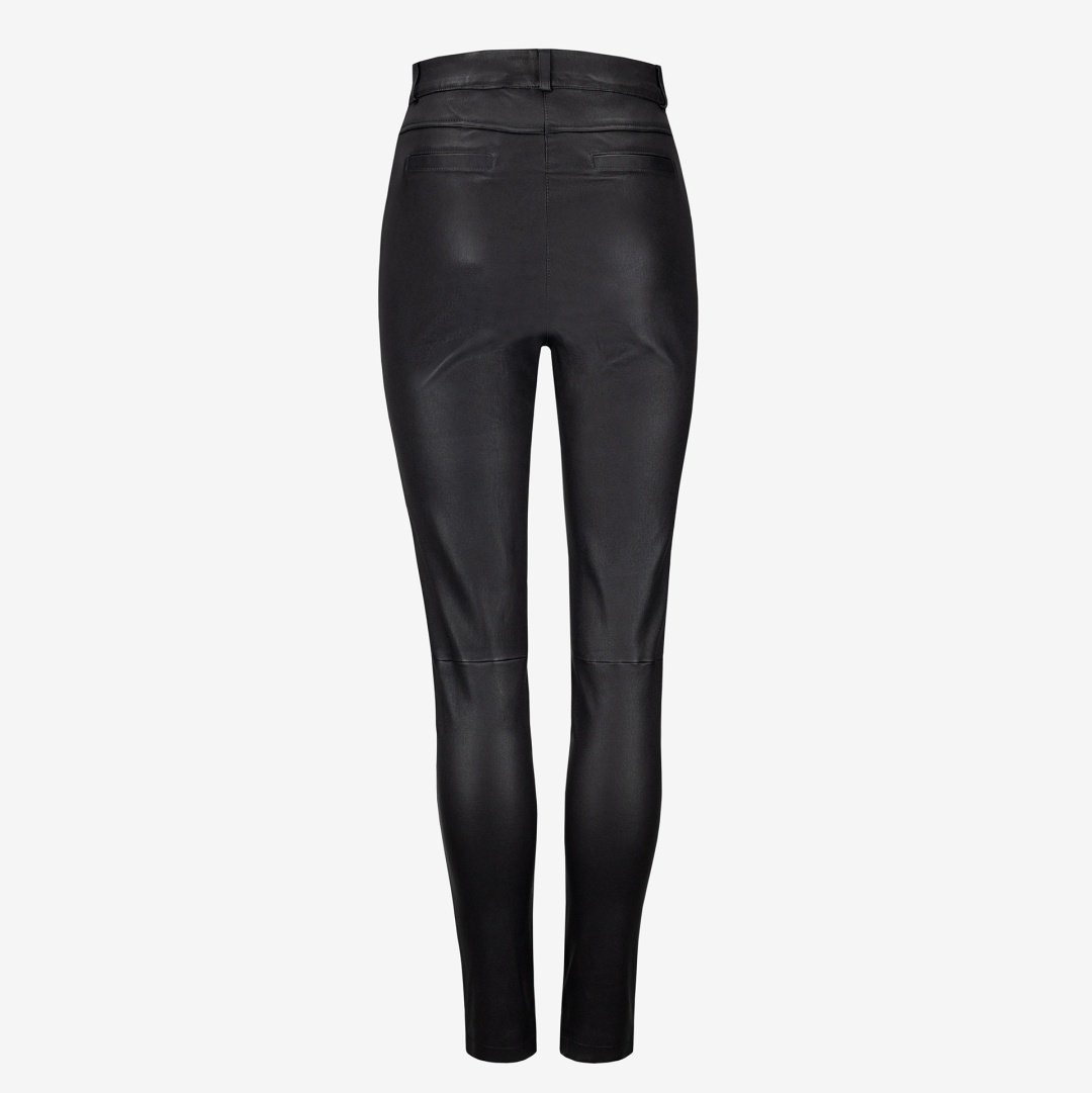 Кожаные брюки KEY TALER черный - ForteMarket Кожаные брюки KEY TALER черный купить,0