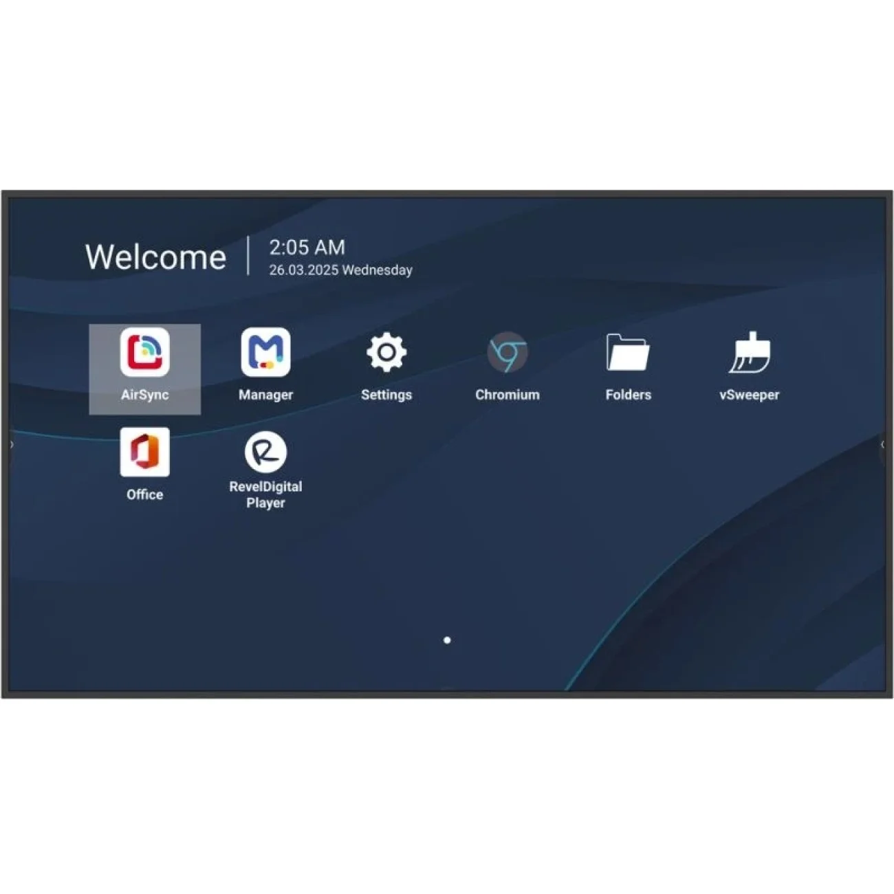 Коммерческий дисплей Viewsonic 55" CDE5514-2C черный