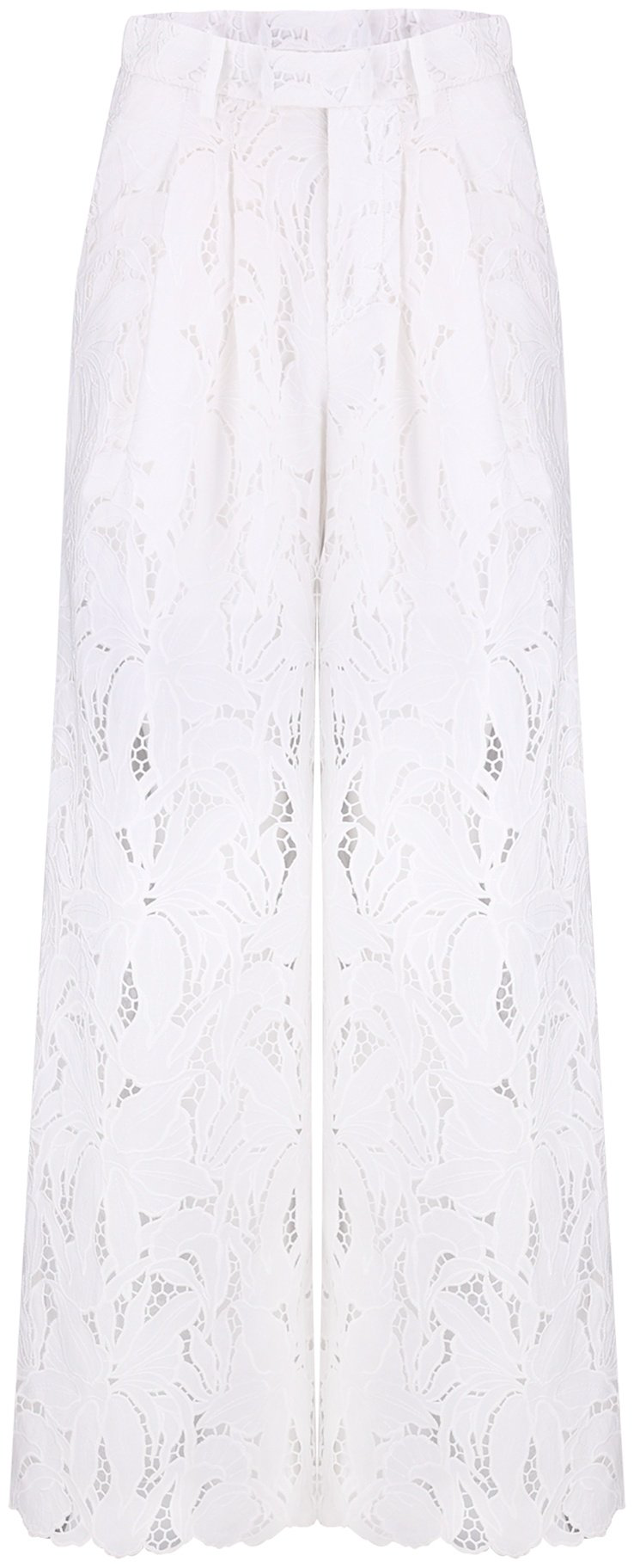Классические брюки Isabelle Blanche белые S 42-44 купить,56000