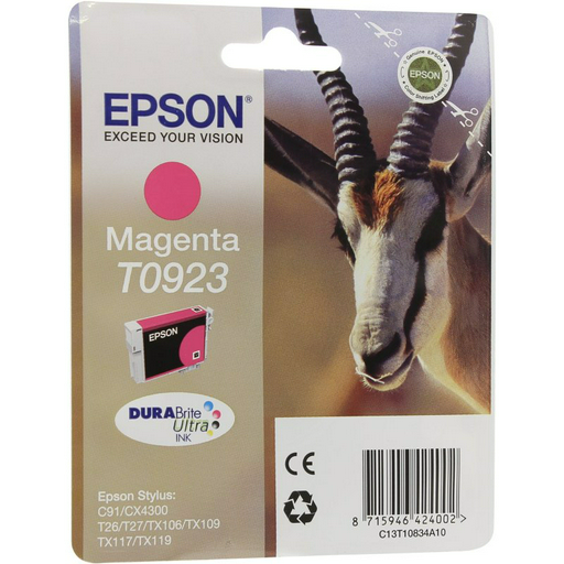 Картридж струйный Epson T0923 (C13T09234A10) пурпурный